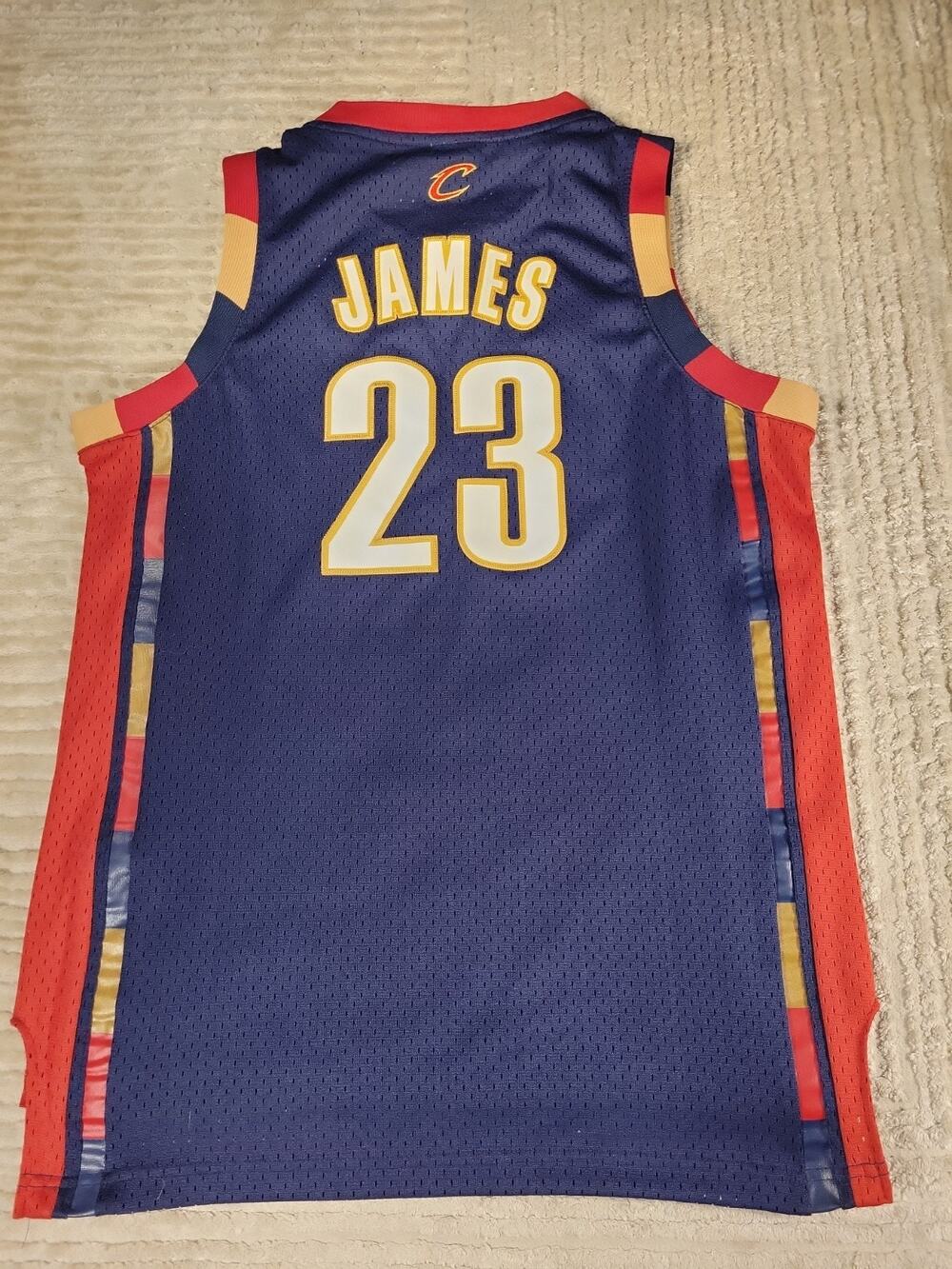 Adidas Lebron James Cleveland Cavaliers Jersey Youth Large NBA Basketball Boys